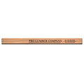 Made In The USA Carpenter 700 Flat Medium Lead Solid Pencil (Raw Wood Finish)